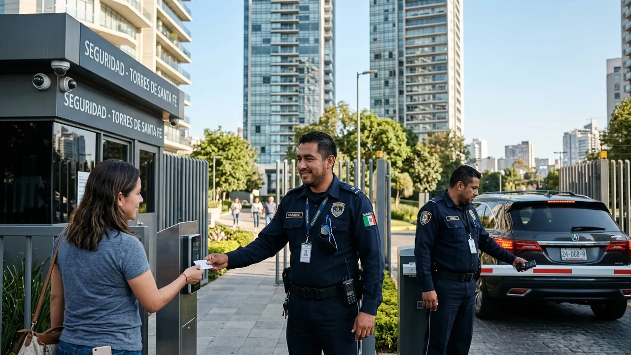 Guardias de seguridad privada en condominios — imagen ilustrativa del sector